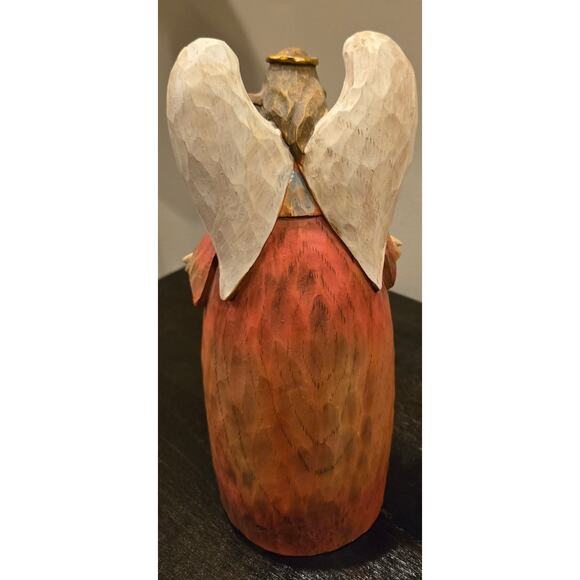 Nativity Set Nesting Angel Joseph Mary and Baby Jesus - Picture 8 of 10